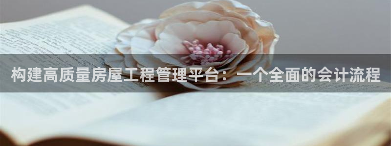 富联娱乐q：构建高质量房屋工程管理平台：一个全面的会计流程