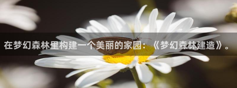 富联娱乐在线注册链接怎么弄的：在梦幻森林里构建一个美丽的家园：《梦幻森林建造》。