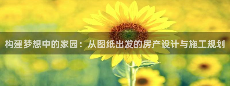 富联娱乐平台怎么样知乎：构建梦想中的家园：从图纸出发的房产设计与施工规划