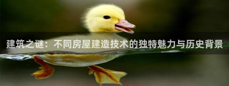 富联娱乐官方网站入口下载：建筑之谜：不同房屋建造技术的独特魅力与历史背景