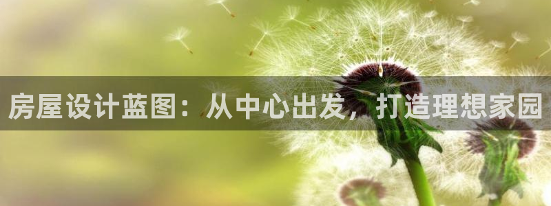 富联娱乐公司简介：房屋设计蓝图：从中心出发，打造理想家园