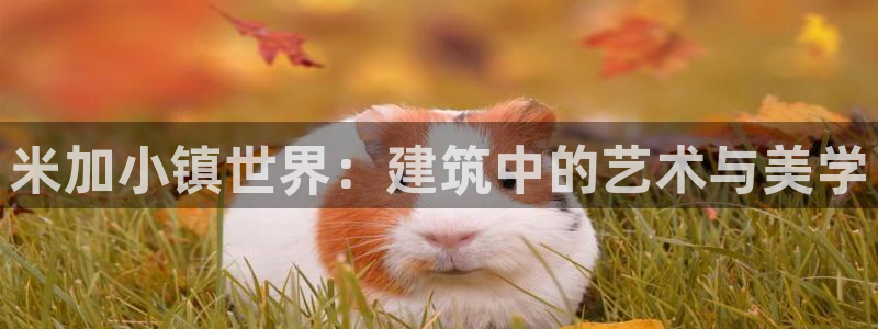 富联娱乐系37997筘：米加小镇世界：建筑中的艺术与美学
